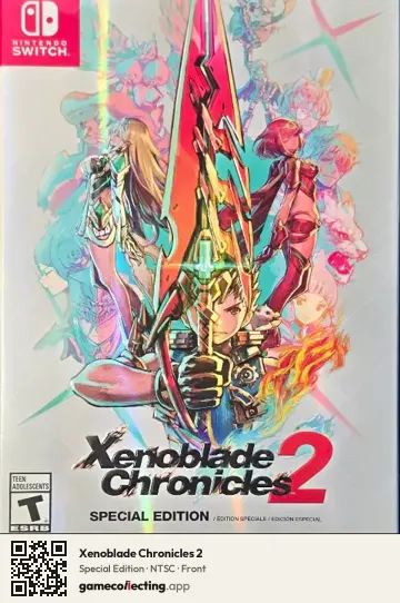 Xenoblade Chronicles 2 Nintendo Switch, NTSC box front