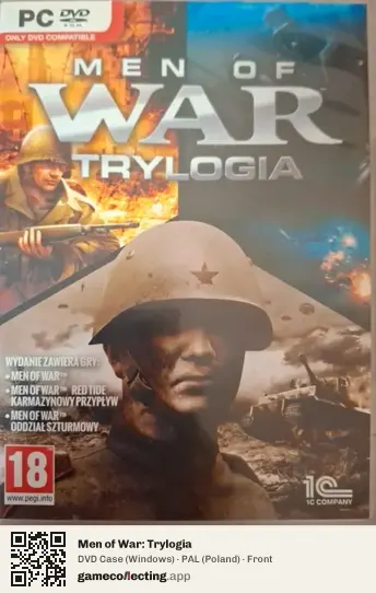 Men of War: Trylogia Computer, Poland box front