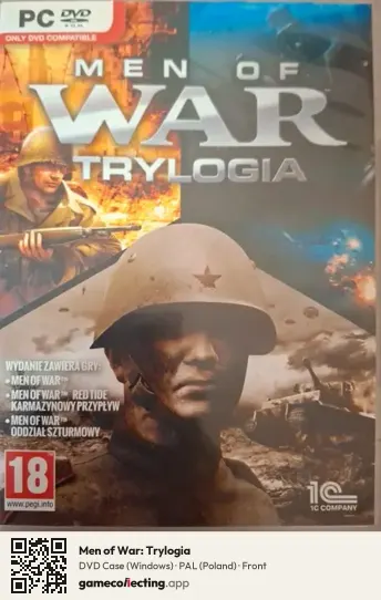 Men of War: Trylogia Computer, Poland box front