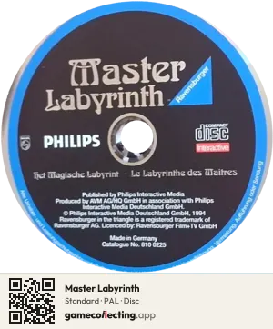 Master Labyrinth Philips CD-i, PAL disc