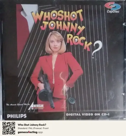 Who Shot Johnny Rock? Philips CD-i, France box front