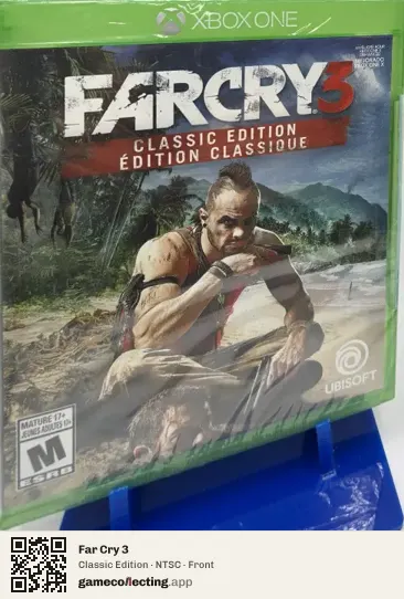 Far Cry 3 Xbox One, NTSC box front