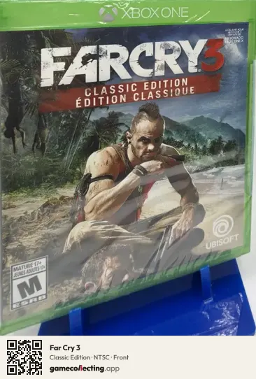 Far Cry 3 Xbox One, NTSC box front