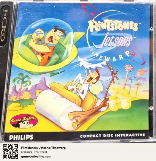 Flintstones / Jetsons: Timewarp Philips CD-i, PAL box front