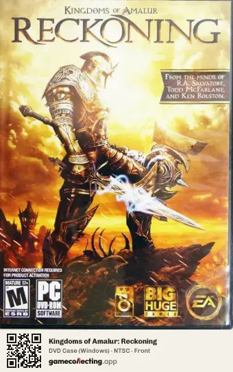 Kingdoms of Amalur: Reckoning Computer, NTSC box front