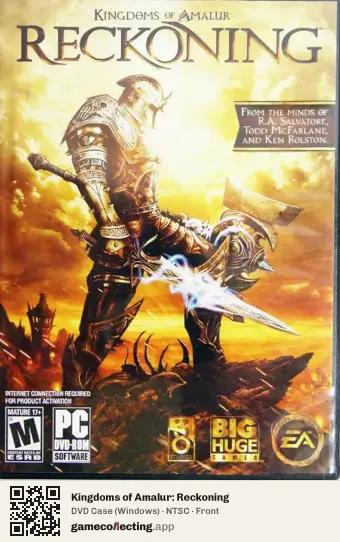 Kingdoms of Amalur: Reckoning Computer, NTSC box front