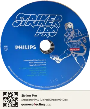 Striker Pro Philips CD-i, PAL disc