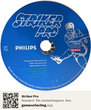 Striker Pro Philips CD-i, PAL disc