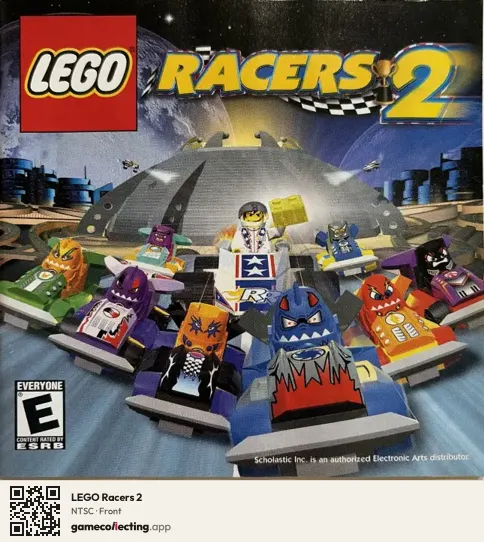 LEGO Racers 2 Computer, NTSC box front