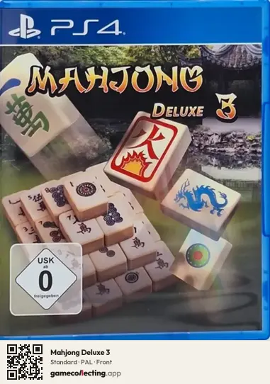 Mahjong Deluxe 3 PlayStation 4, PAL box front