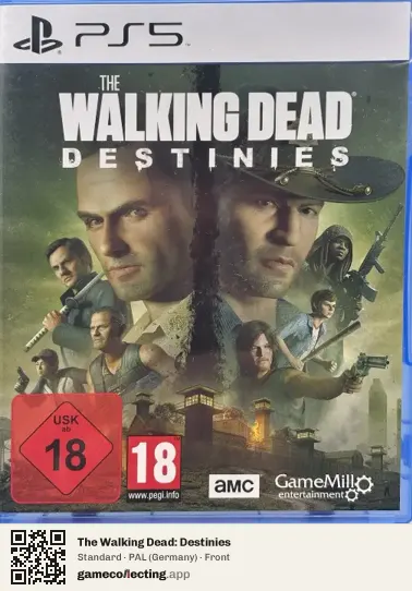 The Walking Dead: Destinies PlayStation 5, Germany box front