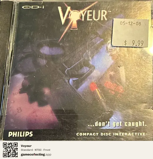 Voyeur Philips CD-i, NTSC box front