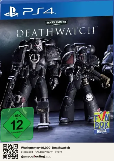 Warhammer 40,000: Deathwatch PlayStation 4, Germany box front
