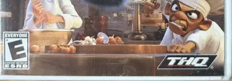 Ratatouille, the ESRB box on its front