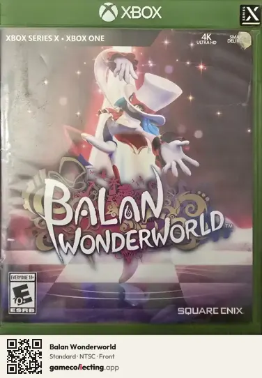 Balan Wonderworld Xbox Series X, NTSC box front