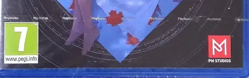 Ever Forward, the PEGI square on its front