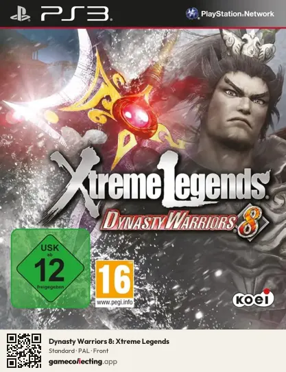 Dynasty Warriors 8: Xtreme Legends PlayStation 3, PAL box front