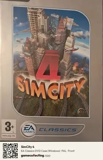 SimCity 4 Computer, PAL box front