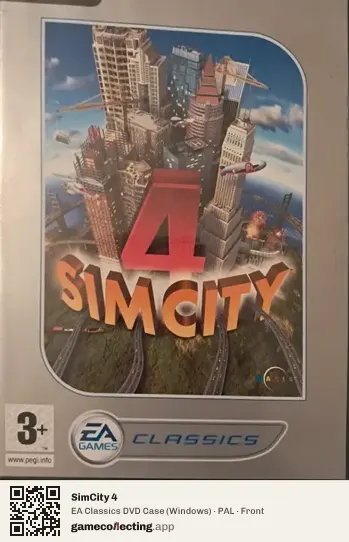SimCity 4 Computer, PAL box front