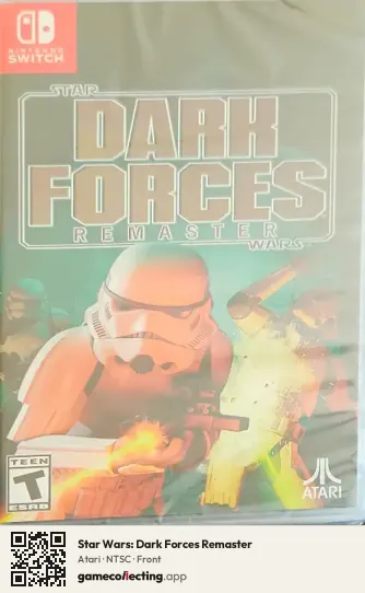 Star Wars: Dark Forces Remaster Nintendo Switch, NTSC box front