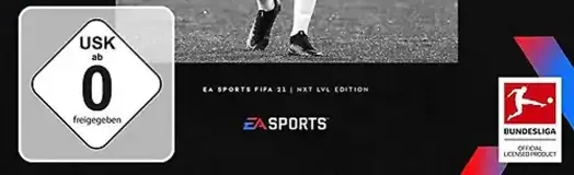 FIFA 21, the USK square on its front