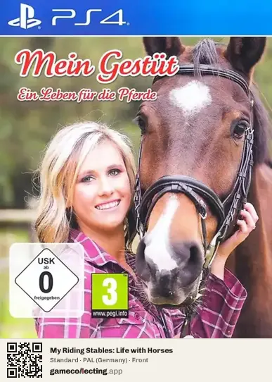 My Riding Stables: Life with Horses PlayStation 4, Germany box front