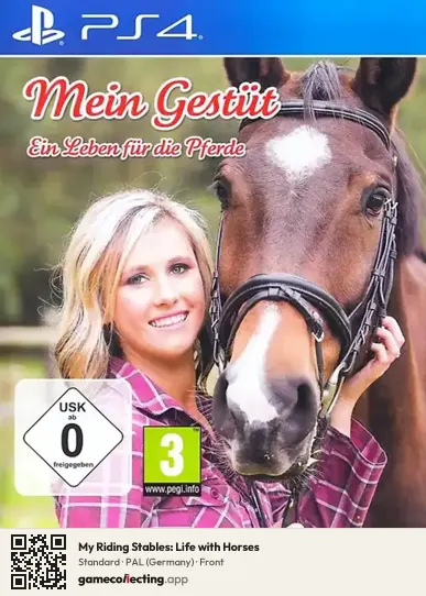 My Riding Stables: Life with Horses PlayStation 4, Germany box front
