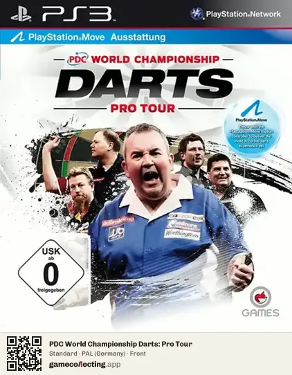 PDC World Championship Darts: Pro Tour PlayStation 3, Germany box front