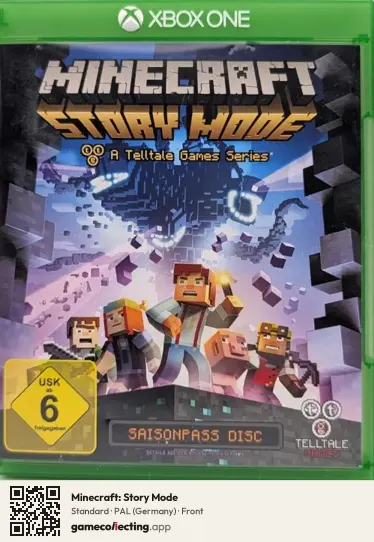 Minecraft: Story Mode Xbox One, Germany box front