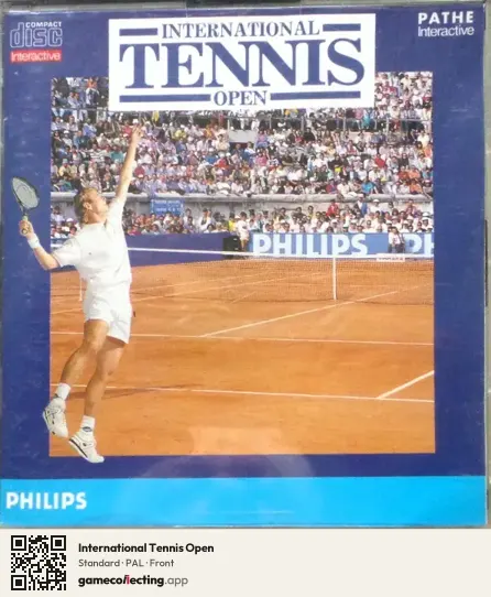 International Tennis Open Philips CD-i, PAL box front
