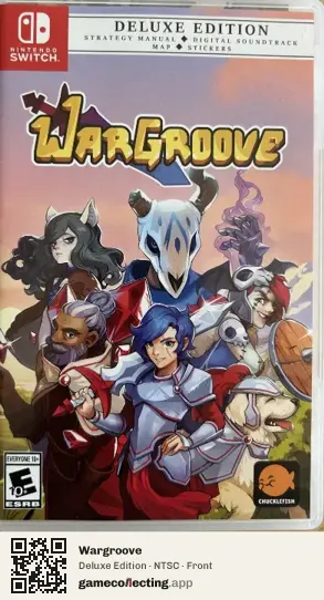 Wargroove Nintendo Switch, NTSC box front