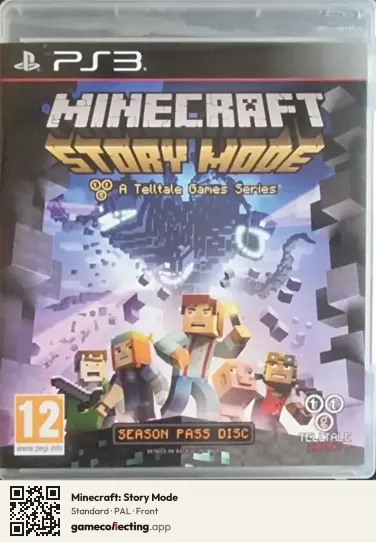 Minecraft: Story Mode PlayStation 3, PAL box front