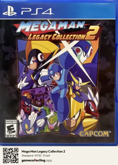 Mega Man Legacy Collection 2 PlayStation 4, NTSC box front