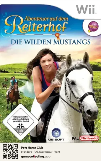 Petz Horse Club Nintendo Wii, Germany box front