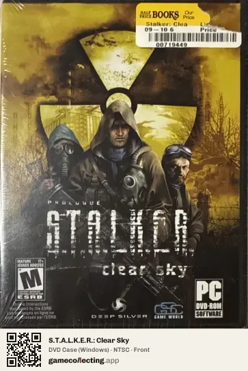 S.T.A.L.K.E.R.: Clear Sky Computer, NTSC box front