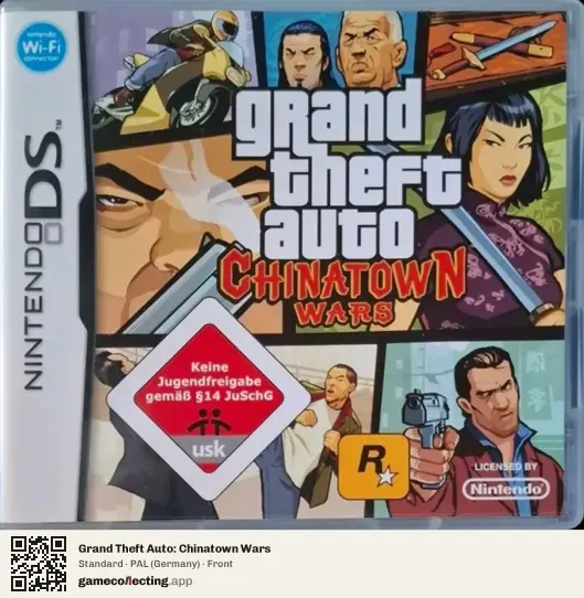 Grand Theft Auto: Chinatown Wars Nintendo DS, Germany box front