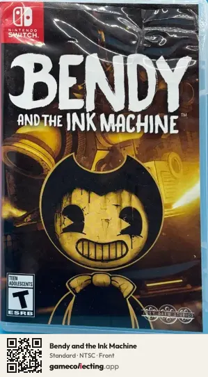 Bendy and the Ink Machine Nintendo Switch, NTSC box front