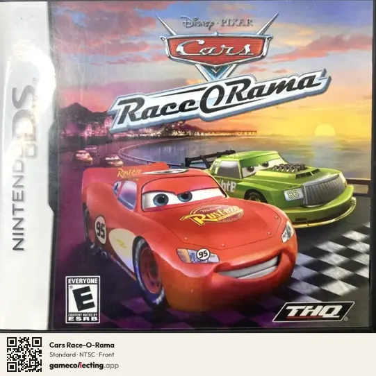 Cars Race-O-Rama Nintendo DS, NTSC box front