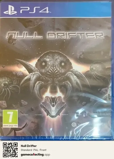Null Drifter PlayStation 4, PAL box front