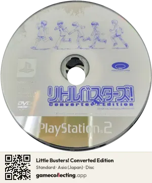 Little Busters! Converted Edition PlayStation 2, Asia disc