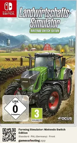 Farming Simulator: Nintendo Switch Edition Nintendo Switch, Germany box front