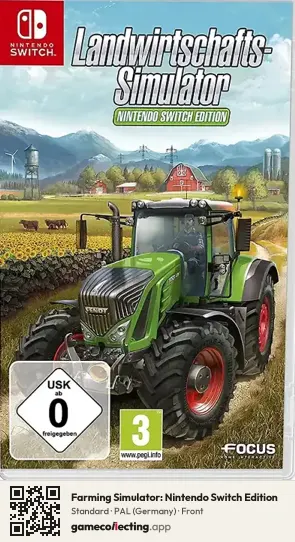 Farming Simulator: Nintendo Switch Edition Nintendo Switch, Germany box front