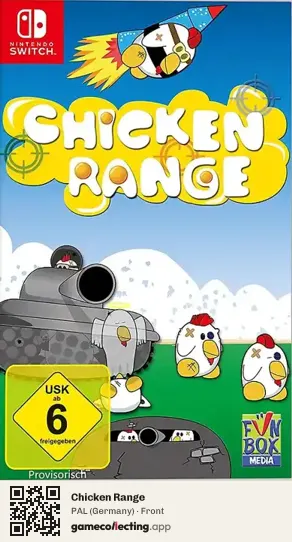Chicken Range Nintendo Switch, Germany box front