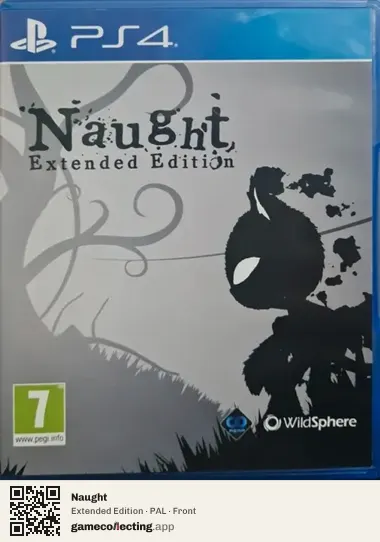 Naught PlayStation 4, PAL box front