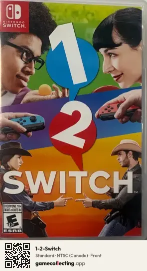 1-2-Switch Nintendo Switch, Canada box front
