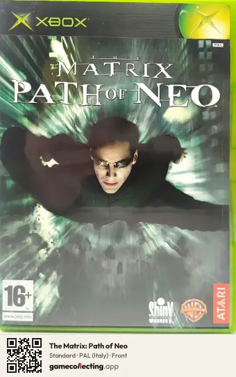 The Matrix: Path of Neo Xbox, Italy box front