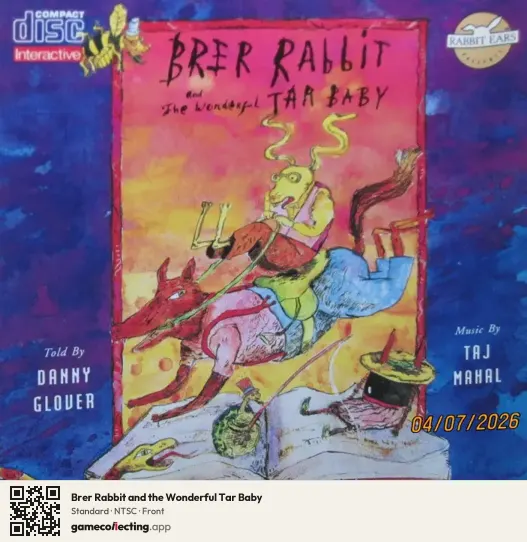 Brer Rabbit and the Wonderful Tar Baby Philips CD-i, NTSC box front