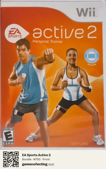 EA Sports Active 2 Nintendo Wii, NTSC box front