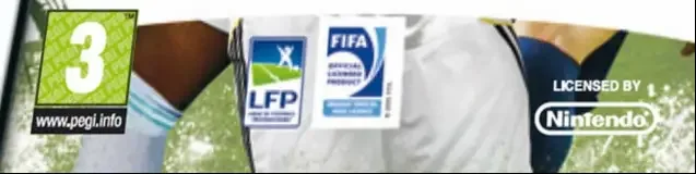 FIFA 10, the PEGI square on its front