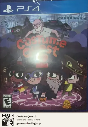 Costume Quest 2 PlayStation 4, NTSC box front